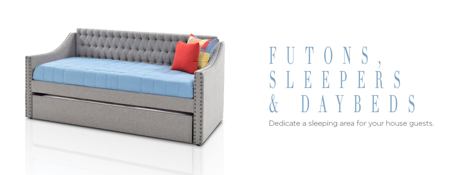 Beds & Bedrooms Futons, Sleepers & Daybeds El Dorado Furniture