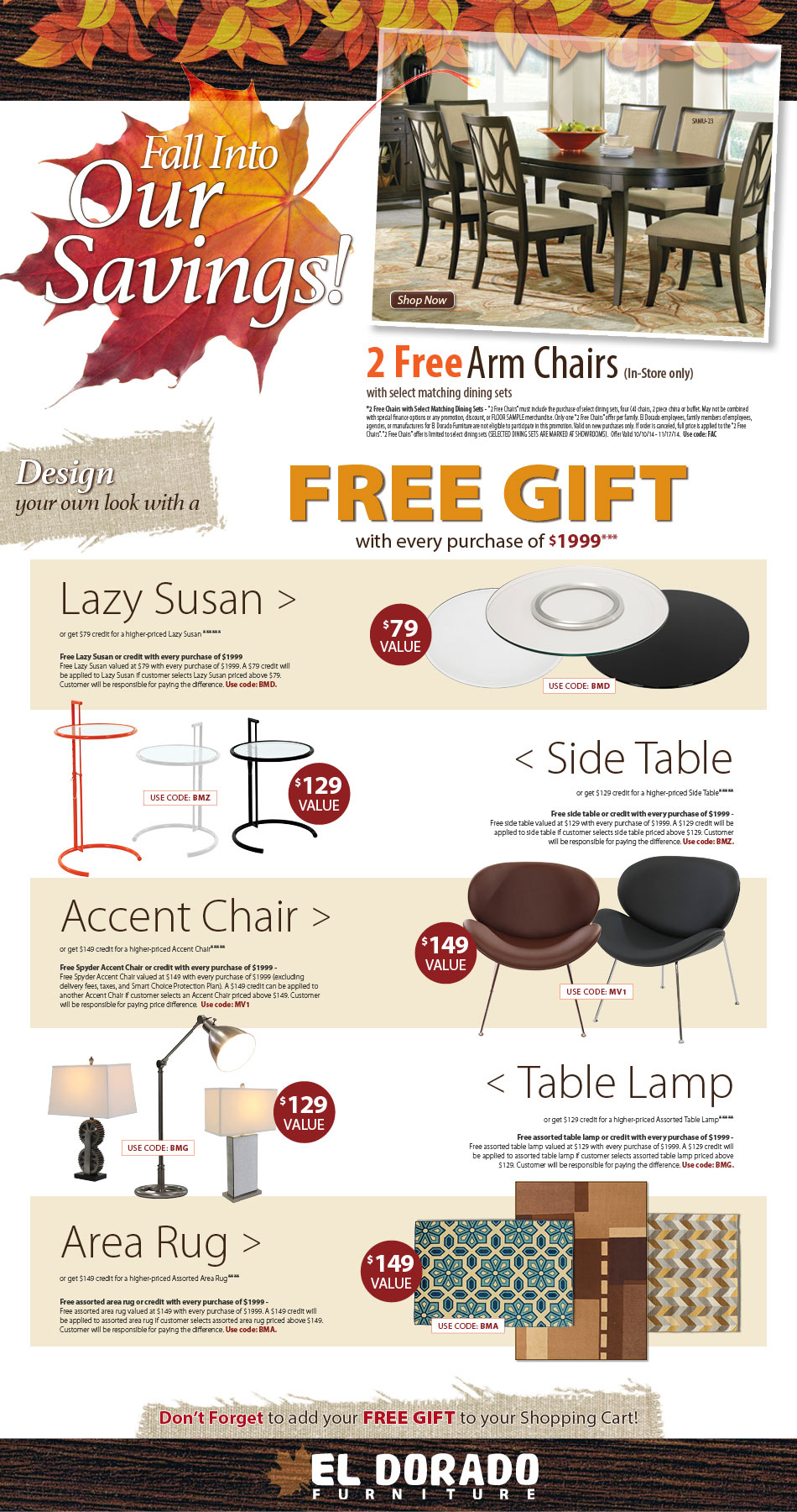 El Dorado Furniture : Offers